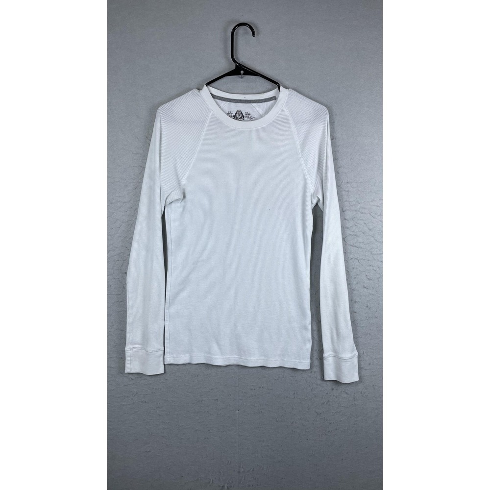 American Rag Cie Shirt Mens Small White‎ Waffle Thermal Long Sleeve Base Layer